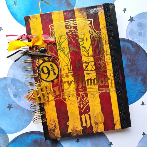 Harry Potter Cuaderno Libreta Diario Bullet A5 Personalizado