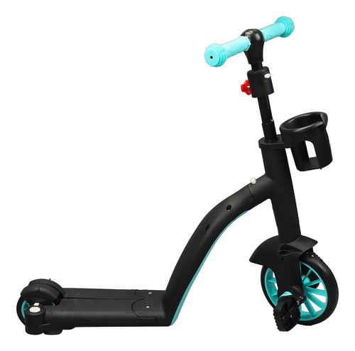 Marhynchus Triciclo Multifuncional Infantil azul Scooter 3 En 1 Plegable 50kg