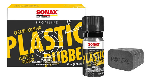 Sonax Cc Plastic Rubber - Sellador Ceramico Plastico Y Goma