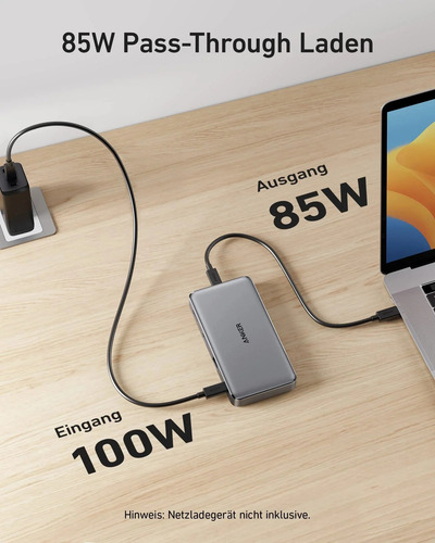 Dockstation Hub Usb-c Hdmi 2 Telas Dual 4k Macbook Windows