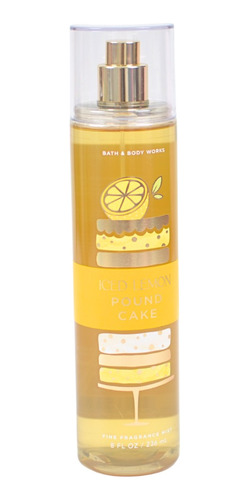 Body Mist Bath And Body Works Iced Lemon Pound Cake