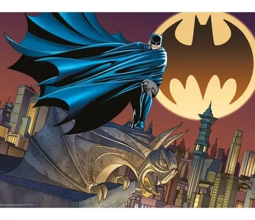 Quebra-cabeça 3d Batman Bat Signal 500 Pçs Multikids Br1627