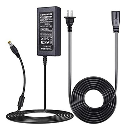 Soulbay Cable De Alimentación De 14 V Para Monitor