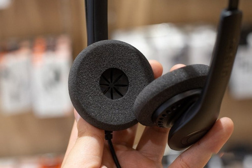 Imagen 4 de 10 de Auricular Jabra Biz 1100 Duo Biaural Conexion Usb