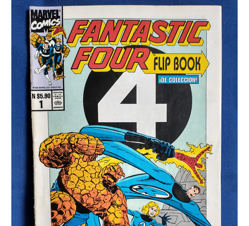 Fantastic Four Flip Book #1 Edición Mexicana 1995 (Usado)