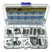 Comprar Kit De Sortimento De Chip De Circuito Integrado Ic 65 Peças