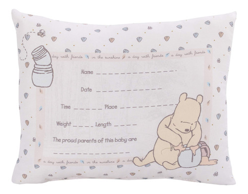 Disney Winnie The Pooh Almohada Decorativa De Recuerdo  Alm