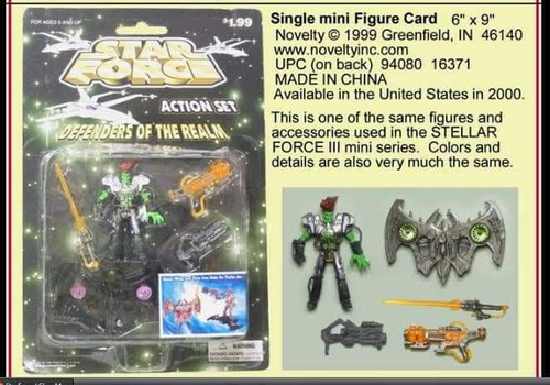 Figura Stellar Force Chap Mei Original De Los Años 90 Rara