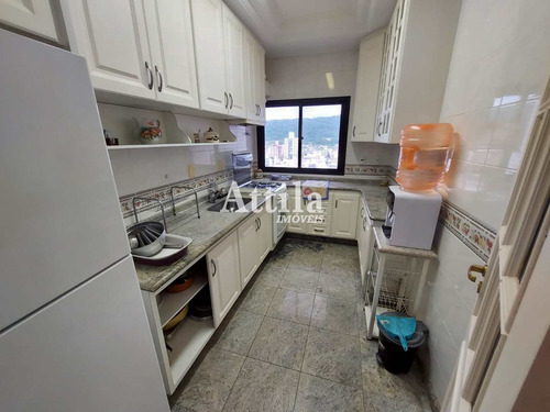 Imagem 10 de 30 de Cobertura Duplex Com Vista Para O Mar, 3 Dorms., 2 Vagas - V3462