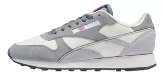 Tenis Urbano Reebok Classic Leather Gris Hombre