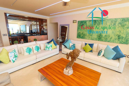 Cad Villa Emiliano. Con Terraza Con Alberca, Sala, Comedor, Bbq Y Vista A La Bahía De Acapulco