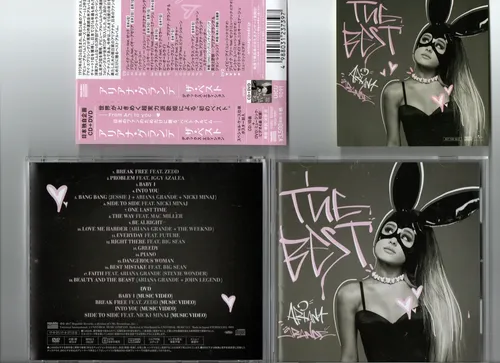 Ariana Grande - The Best - Cd/dvd [japones - Raro] | Parcelamento
