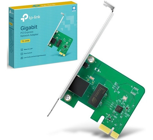 Tarjeta Red Pci Express Tp-link Gigabit Tg-3468 10/100/1000