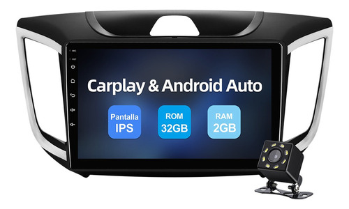 Estéreo 2+32g Carplay For Hyundai/creta/ix25 2015-2018 Gps