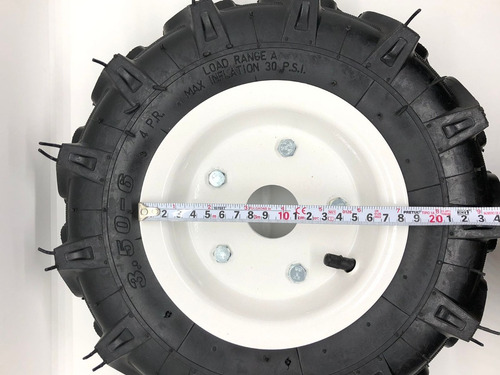 Imagen 4 de 9 de Rueda Neumático Para Motocultivadora Lmc1002 Lusqtoff