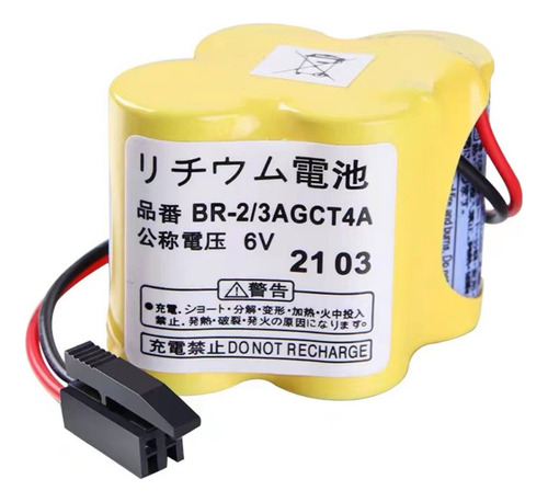 10 Bateria Remplazo Br-2/3agct4a 6v Plc A98l-0031-0025 Cnc N