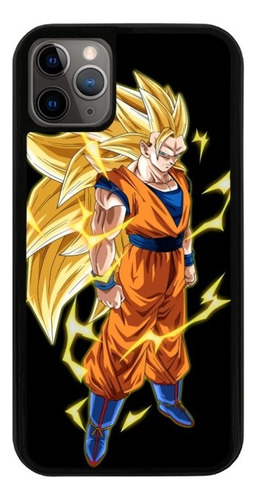 Funda Uso Rudo Tpu Para iPhone Dragon Ball Son Goku Moda 04