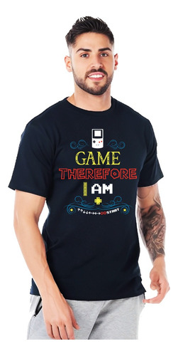 Playera Consolas Diseño 103 Game Therefore Videojuego Beloma