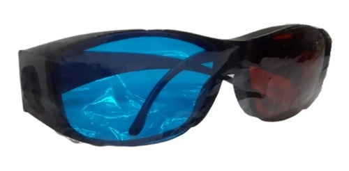 Lentes Gafas Anteojo 3d ( Anaglifo ) Positivo Bgh Rojo Azul 