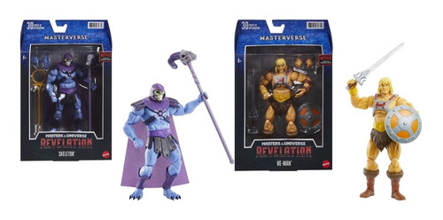 Masters Of The Universe Revelation He-man Y Skeletor Masterv