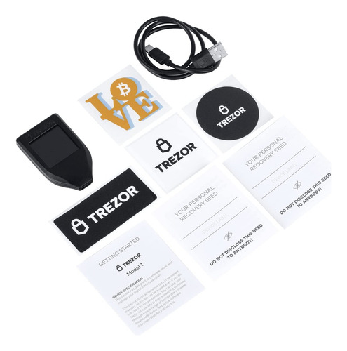 Imagen 3 de 8 de Trezor Model T Hardware Wallet Usb C Touch Bitcoin Ethereum!