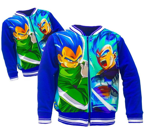 Chaqueta Universitaria De Dragon Ball 