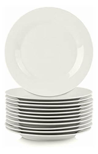 Catering Set, 12pz, Blanco, Salad/dessert Plate