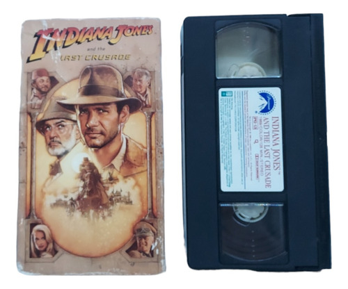 Indiana Jones And The Last Crusade Pelicula Vhs 1989 