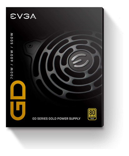 Fuente De Alimentación Evga 700 Gd 700w 80+ Gold Con 5 Años