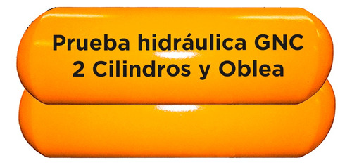 Prueba Hidraulica Gnc 2 Cilindros Con Oblea Incluida