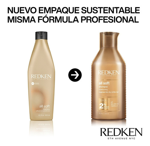 Imagen 2 de 7 de Shampoo Para Cabello Extra Seco Y Quebradizo 300 Ml Redken