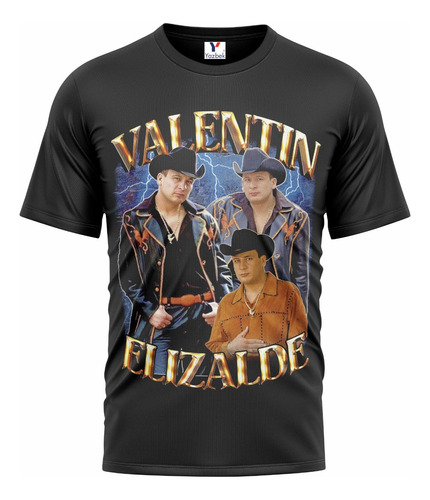 Playera Valentín Elizalde, 100% Algodón