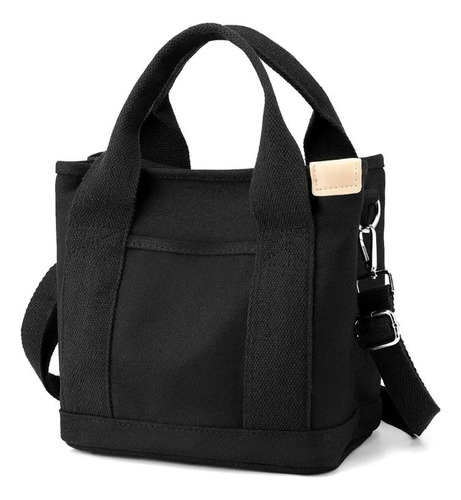 Bolso De Mano Pequeño Para Mujer, De Lona Con Cremallera, Pa