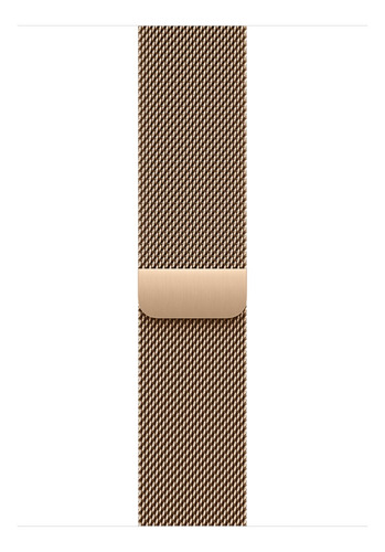 Correa Para Apple Watch Con Lazo Milanés, Oro, 46 Mm S/m