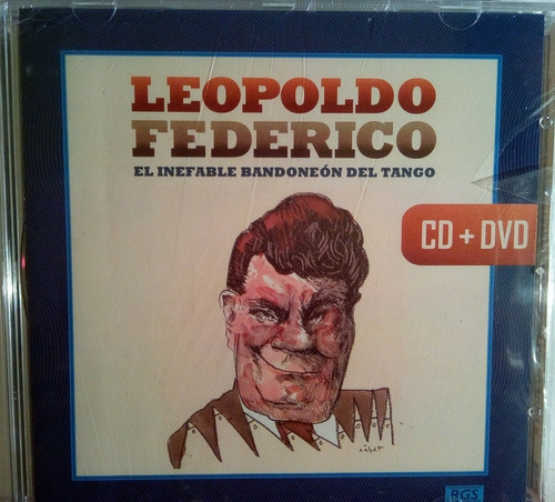 Cd/dvd Leopoldo Federico   El Inefable Bandoneón Del Tang 
