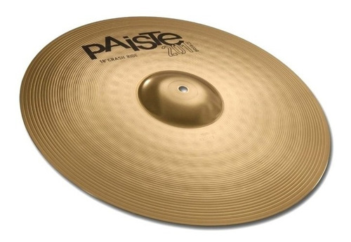 Platillo Crash Ride 18 Pulgadas Paiste 201 Bronze