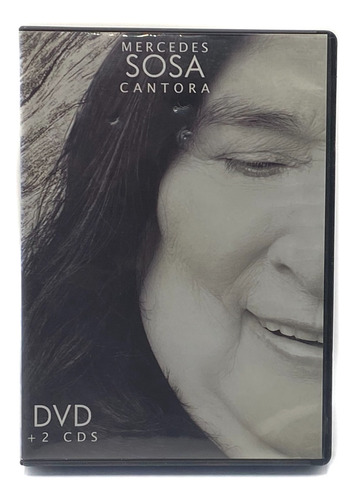 Set 2 Cd´s + Dvd Mercedes Sosa Cantora / Excelente 