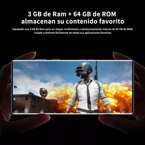 Android Celulares 4g S22+ultra 6.82 Pulgadas Barato Ram3gb Y Rom64gb Negro