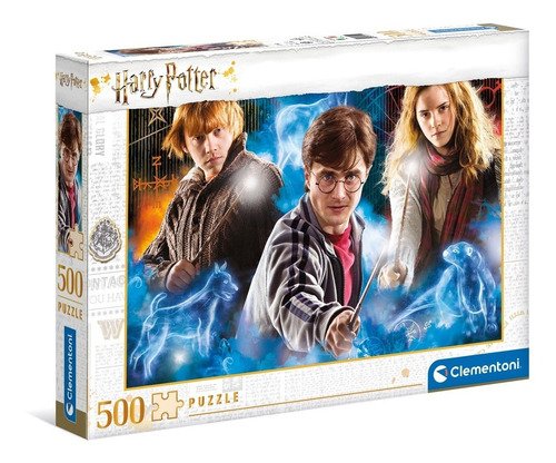 Puzzle Clementoni 500 Piezas Harry Potter Wizarding 35082