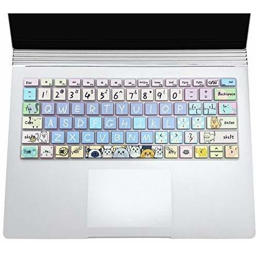 Funda De Teclado Para Microsoft Surface Book 2 De 13,5 Y 15
