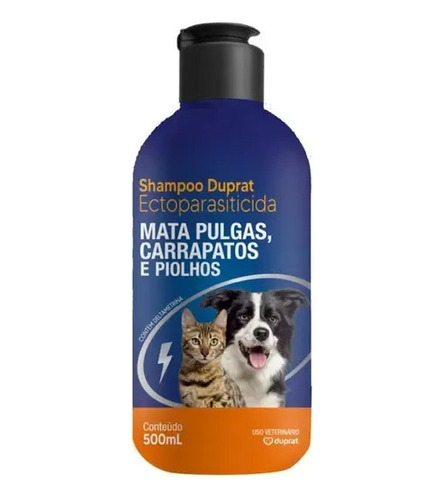 Shampoo Mata Pulgas Carrapatos E Piolhos (deltametrina)500ml