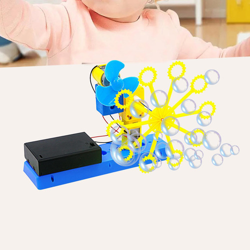 Máquina De Burbujas Diy, Kits De Ciencia Diy, Rompecabezas