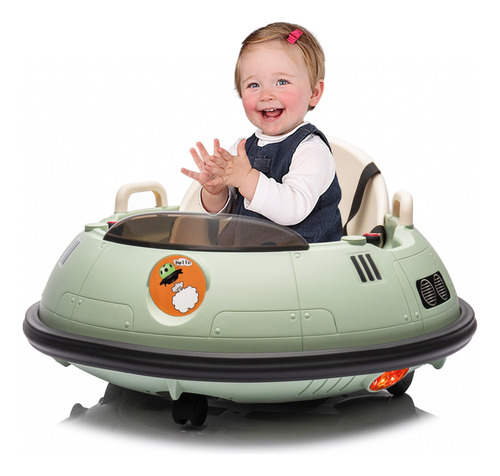 Coche Parachoques Para Niños Pequeños 12 V Con Control