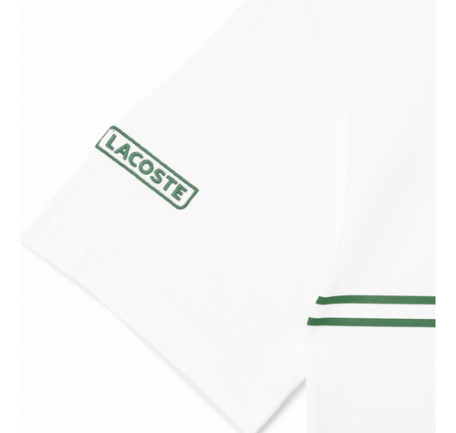Remera Lacoste Estampada Th9694 Tenis Paris