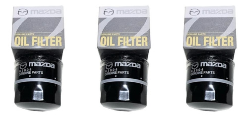 Filtro Aceite Original Oferta!!!!! (3pcs) Mazda 3/5/6/ Cx 