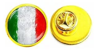 Pin Deportivo - Flag Of Italy Brooch, Italian Flag Jewelry,