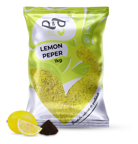 Tempero Lemon Pepper Sem Glúten 1kg - P&p