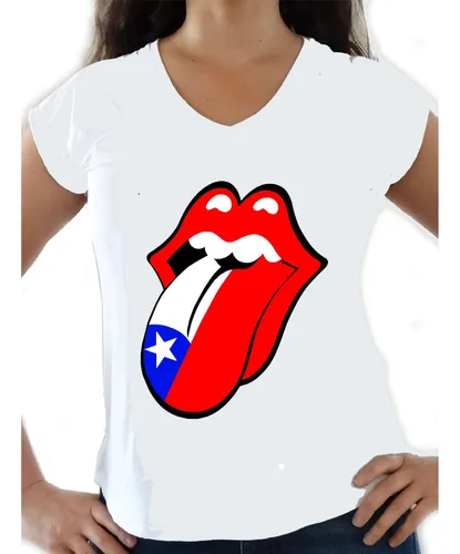 Polera rolling online stones mujer chile