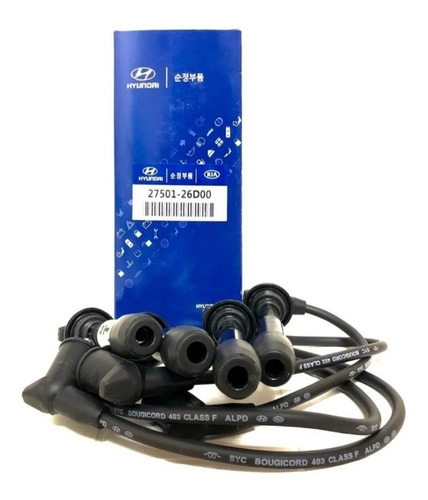 Cables De Bujia Hyundai Getz/elantra/kia Rio 1.6 Original