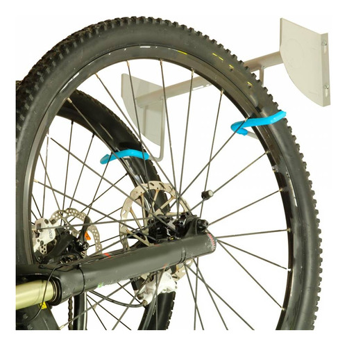 Soporte De Pared Vertical Para 2 Bicicletas Abw Cv2